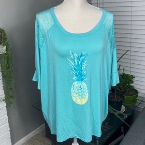 COPY - Honeydew Pineapple Graphic Shirt